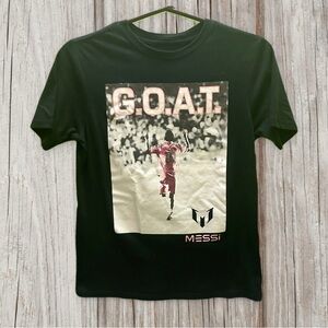 Messi Black Graphic Kids T-Shirt size 10-12